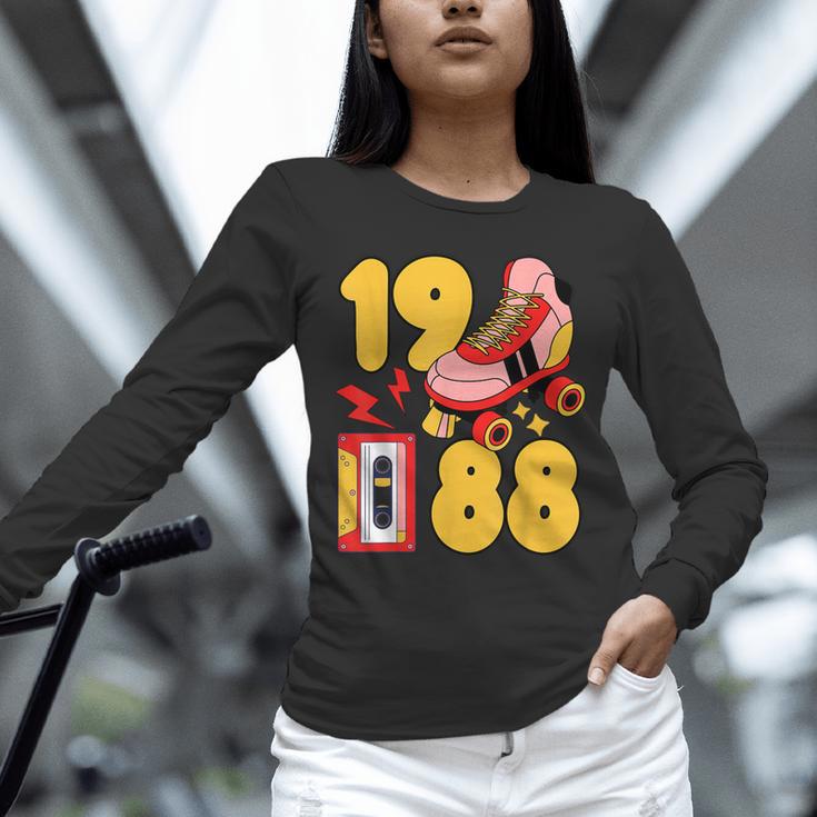 1988 Retro Raised On 80s Music Old School Nostalgia Punk Unisex Long Sleeve T-Shirt