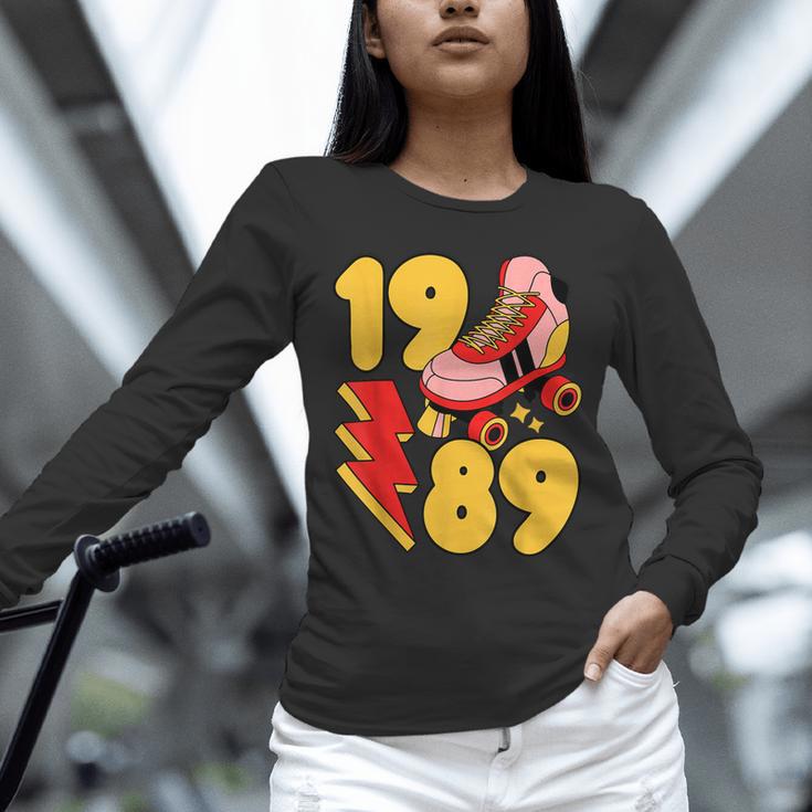1989 Retro Roller Skate Vintage 80s Nostalgia Collector Unisex Long Sleeve T-Shirt