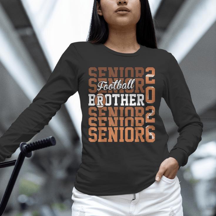 2026 Football Senior Brother Graduation Matching Family Unisex Long Sleeve T-Shirt