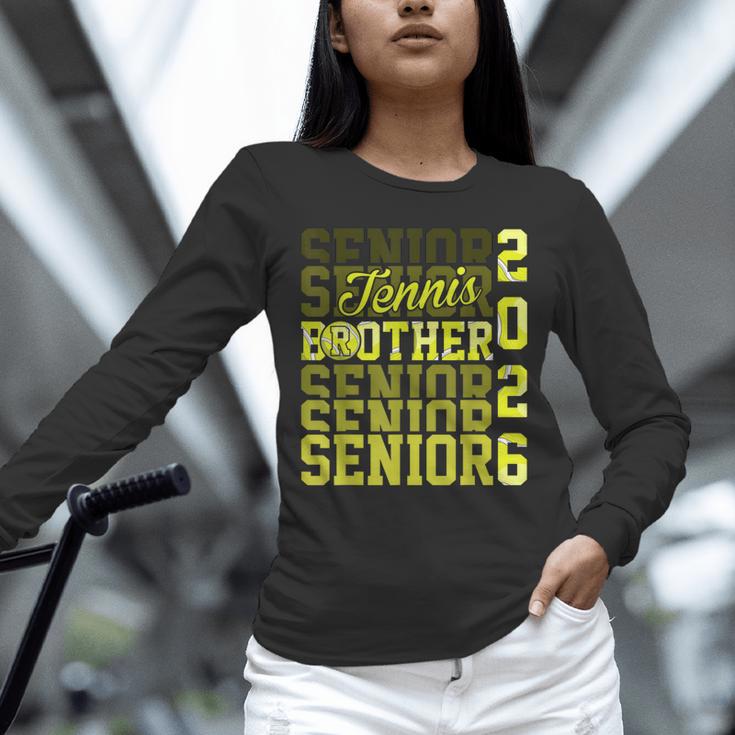 2026 Tennis Senior Brother Graduation Matching Family Unisex Long Sleeve T-Shirt