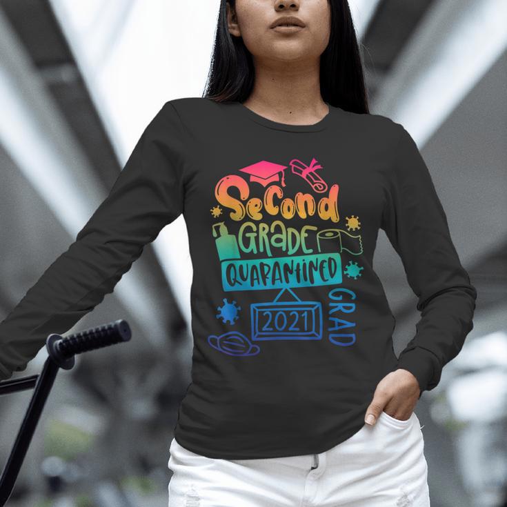 2nd Grade 2021 Graduate Quarantine Second Grade Graduation Unisex Long Sleeve T-Shirt