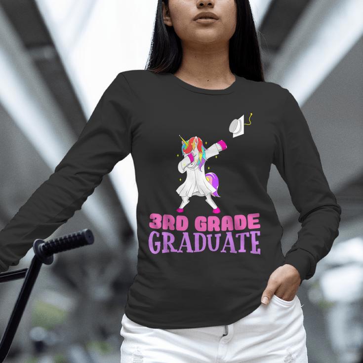 3rd Grade Graduation Unicorn End Of Year Third Unisex Long Sleeve T-Shirt