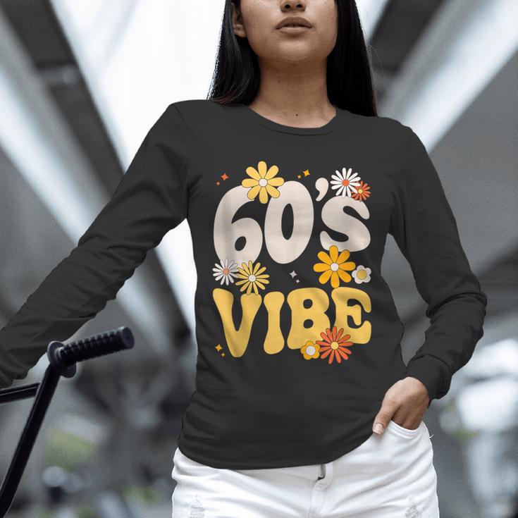 60's Vibe Vintage Nostalgia Mixtape Era 1960s Party Groovy Unisex Long Sleeve T-Shirt