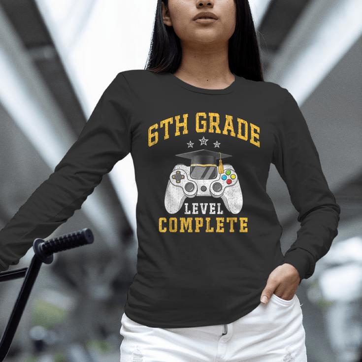 6th Grade Graduation Senior Video Gamer Graduated Unisex Long Sleeve T-Shirt