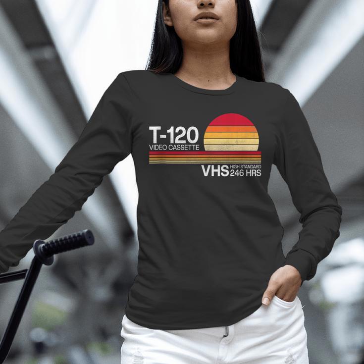 70's 80's 90's Music Nostalgia Video Cassette Tape VHS Retro Unisex Long Sleeve T-Shirt 70's 80's 90's Music Nostalgia Video Cassette Tape VHS Retro Unisex Long Sleeve T-Shirt
