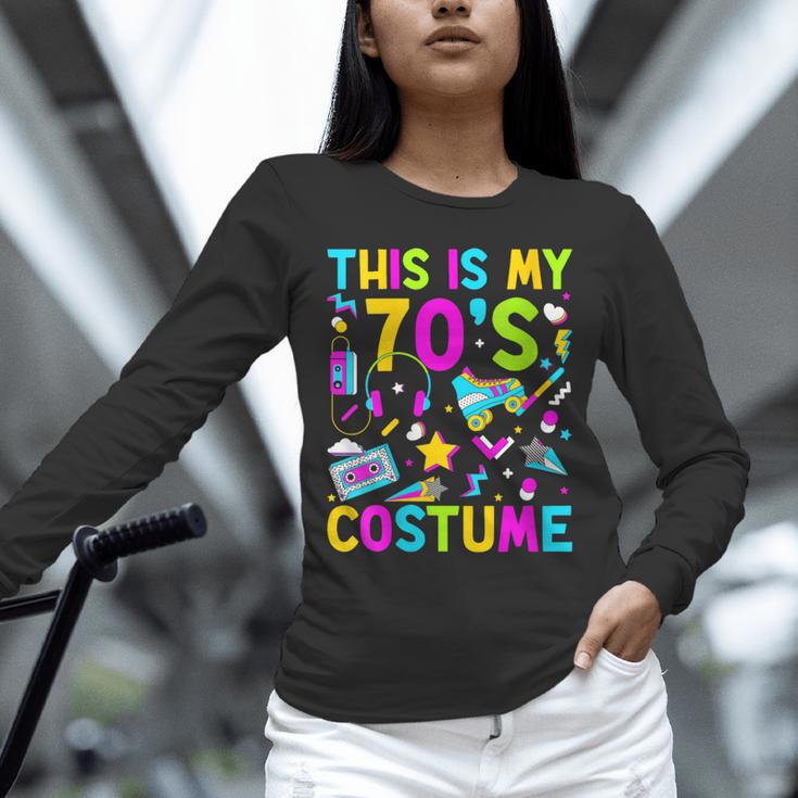 This Is My 70's Costume Nostalgia Mixtape Era 1970s Party Unisex Long Sleeve T-Shirt This Is My 70's Costume Nostalgia Mixtape Era 1970s Party Unisex Long Sleeve T-Shirt