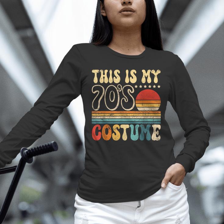 This Is My 70s Costume Vintage Nostalgia Mixtape 1970s Party Unisex Long Sleeve T-Shirt This Is My 70s Costume Vintage Nostalgia Mixtape 1970s Party Unisex Long Sleeve T-Shirt