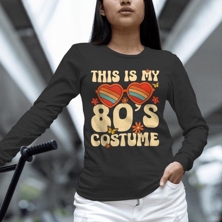 This Is My 80s Costume Vibes Nostalgia 1980s Vintage Fashion Unisex Long Sleeve T-Shirt