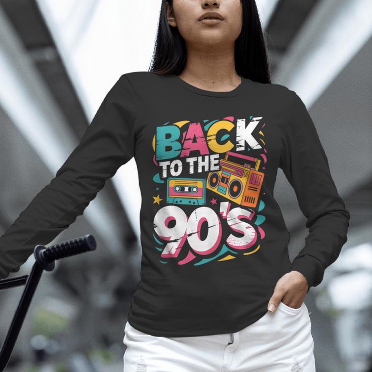 90's Nineties Nostalgia Costume Party Back To The 90s Unisex Long Sleeve T-Shirt
