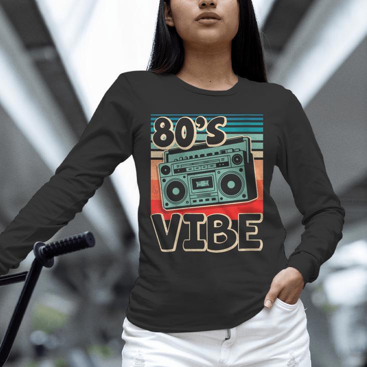 90's Vibe Vintage Style Cassette Tape Nostalgia 1990s Party Unisex Long Sleeve T-Shirt 90's Vibe Vintage Style Cassette Tape Nostalgia 1990s Party Unisex Long Sleeve T-Shirt