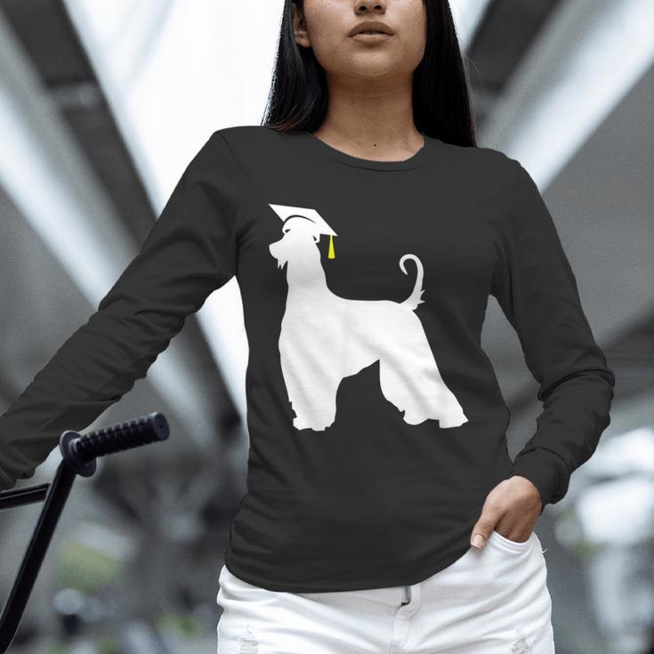 Afghan Hound Graduation Dog Graduate Men Women Kids Unisex Long Sleeve T-Shirt
