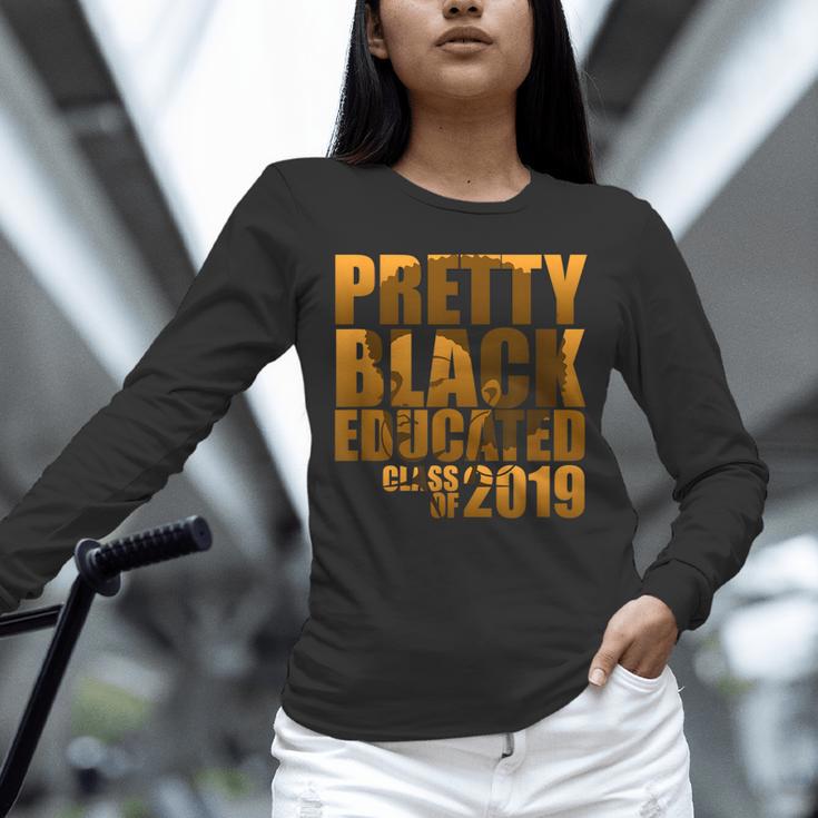 African American Girl Graduation Shirt Senior 2019 Unisex Long Sleeve T-Shirt