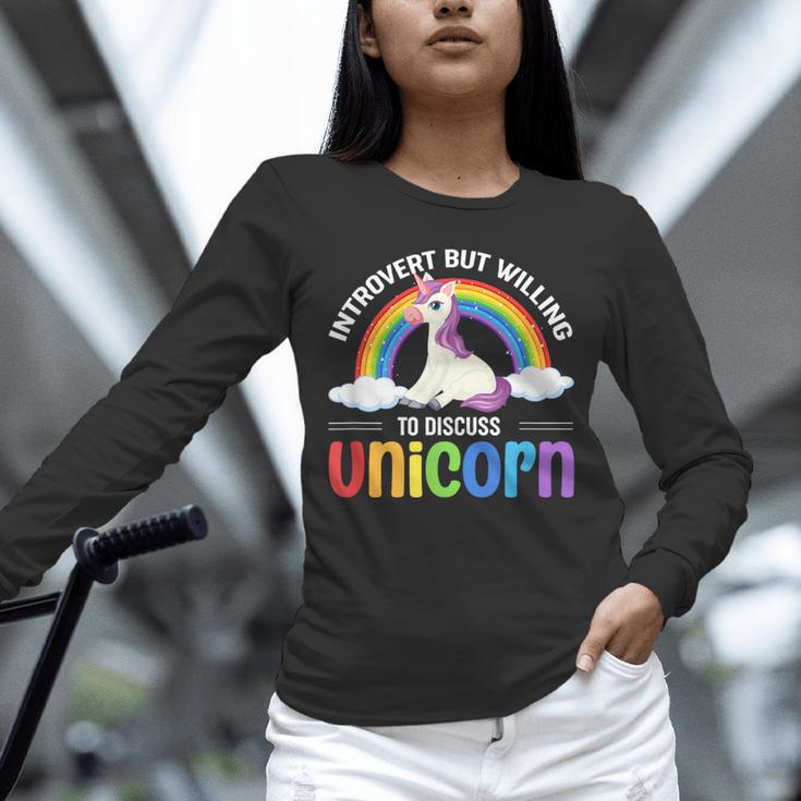 Anti Social Introvert Unicorn Lover Unicorns Unisex Long Sleeve T-Shirt Anti Social Introvert Unicorn Lover Unicorns Unisex Long Sleeve T-Shirt