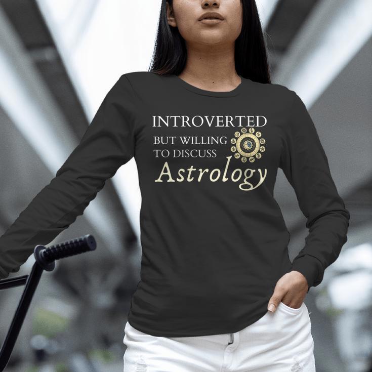 Astrology Quote For Introvert Astrologists Spirituality Unisex Long Sleeve T-Shirt