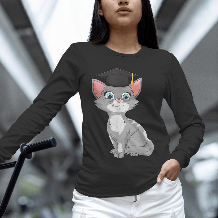 Bachelor Master Cats Graduation 2026 Graduate Unisex Long Sleeve T-Shirt