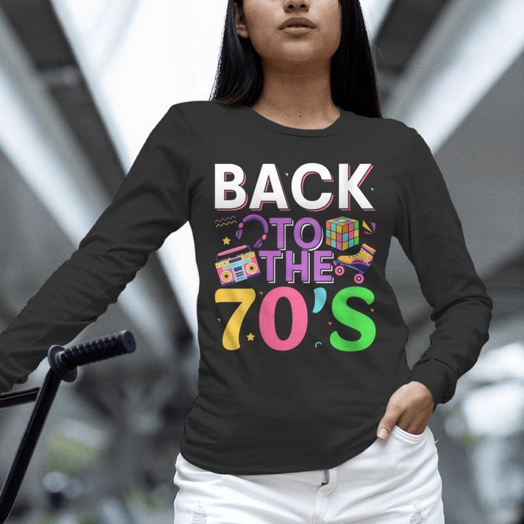 Back To The 70's Mixtape Era Nostalgia Retro 1970 70's Style Unisex Long Sleeve T-Shirt