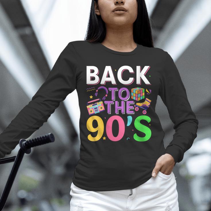 Back To The 90's Mixtape Era Nostalgia Retro 1990 90's Style Unisex Long Sleeve T-Shirt