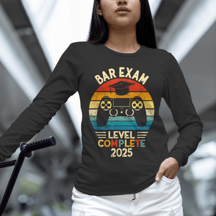 Bar Exam Level Complete 2025 Lawyer Law School Graduation Unisex Long Sleeve T-Shirt