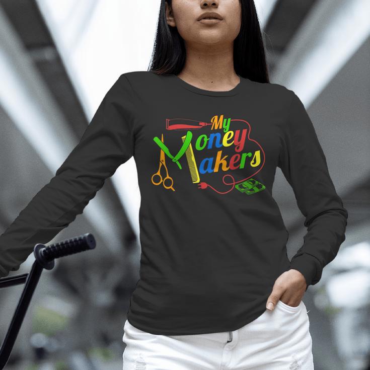Barbering Tools Barber School Graduation Gear T-Shirt Unisex Long Sleeve T-Shirt