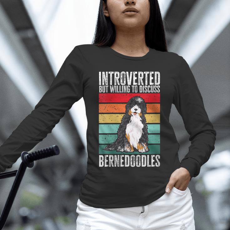 Bernedoodle Dog Introvert Bernedoodle Unisex Long Sleeve T-Shirt Bernedoodle Dog Introvert Bernedoodle Unisex Long Sleeve T-Shirt