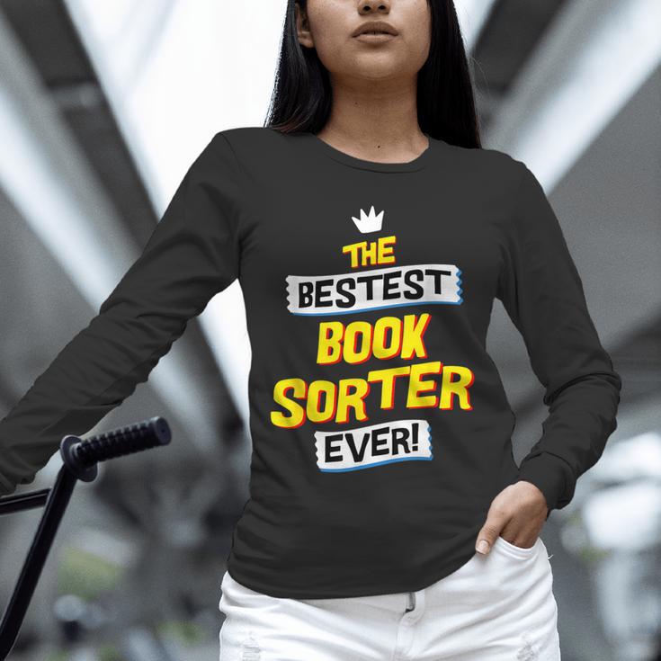 Best Book Sorter Job Occupation Unisex Long Sleeve T-Shirt