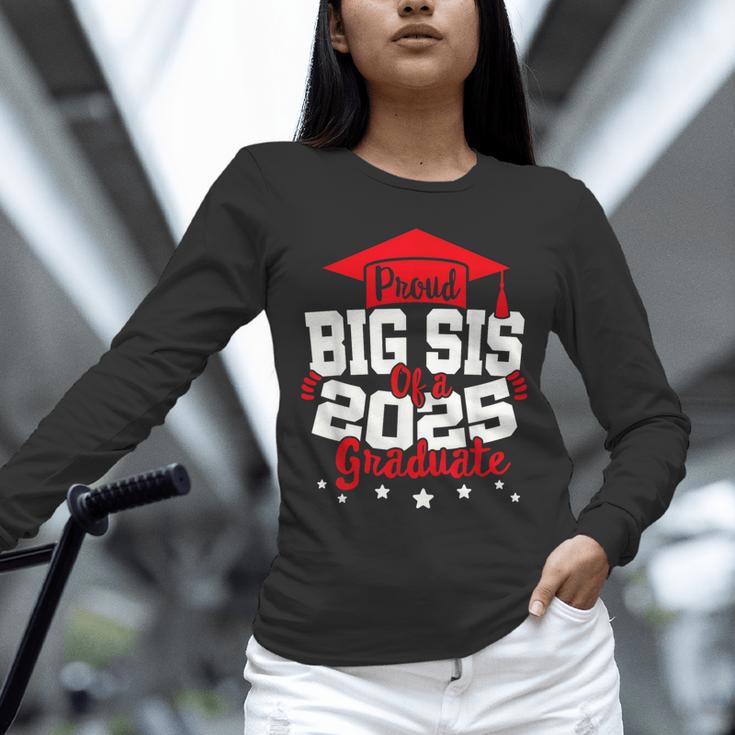 Big Sis Of a 2025 Graduate Class Senior Graduation Grad 25 Unisex Long Sleeve T-Shirt
