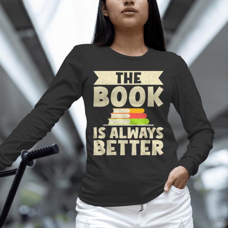 The Book Is Always Better Thriller Unisex Long Sleeve T-Shirt