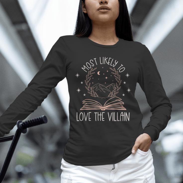 Book Club Shirts For Women Most Likely To Love Villain Unisex Long Sleeve T-Shirt