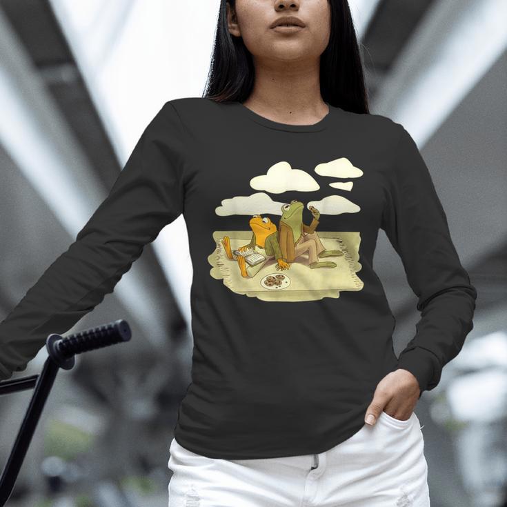 Book Frog Toad Vintage Book Frog Book Frog Reading Book Unisex Long Sleeve T-Shirt Book Frog Toad Vintage Book Frog Book Frog Reading Book Unisex Long Sleeve T-Shirt