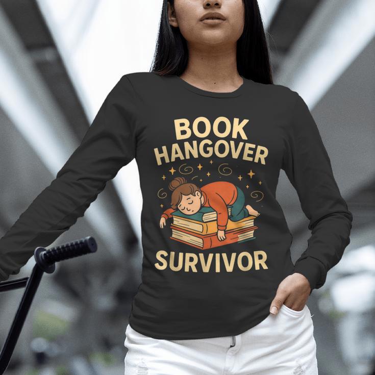 Book Hangover Survivor Reading Humor Librarian Bibliophiles Unisex Long Sleeve T-Shirt Book Hangover Survivor Reading Humor Librarian Bibliophiles Unisex Long Sleeve T-Shirt