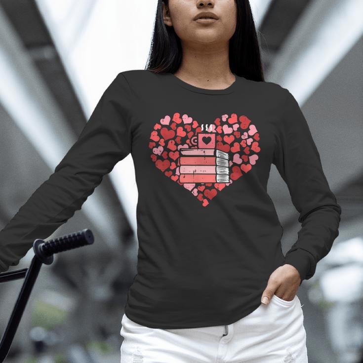 Book Heart Cute Read Book Reading Librarian Across America Unisex Long Sleeve T-Shirt