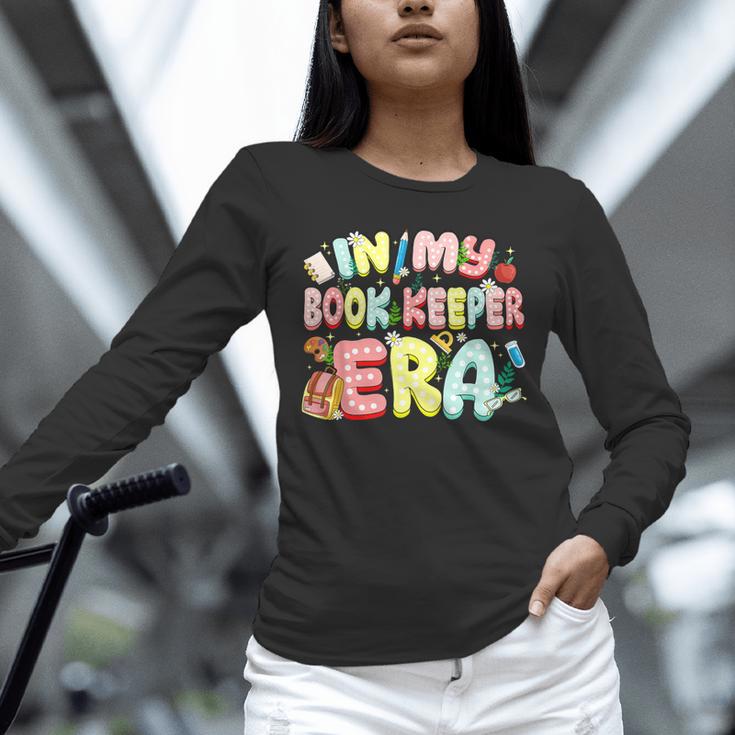 In My Book Keeper Era Librarian School Unisex Long Sleeve T-Shirt