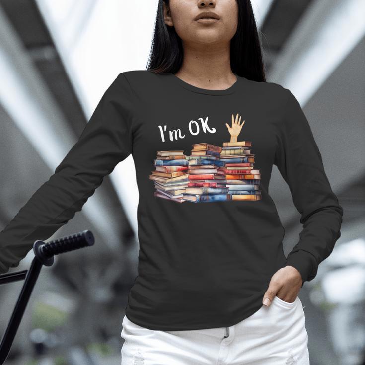 Book Lover For Women Readers Teacher Librarian Unisex Long Sleeve T-Shirt