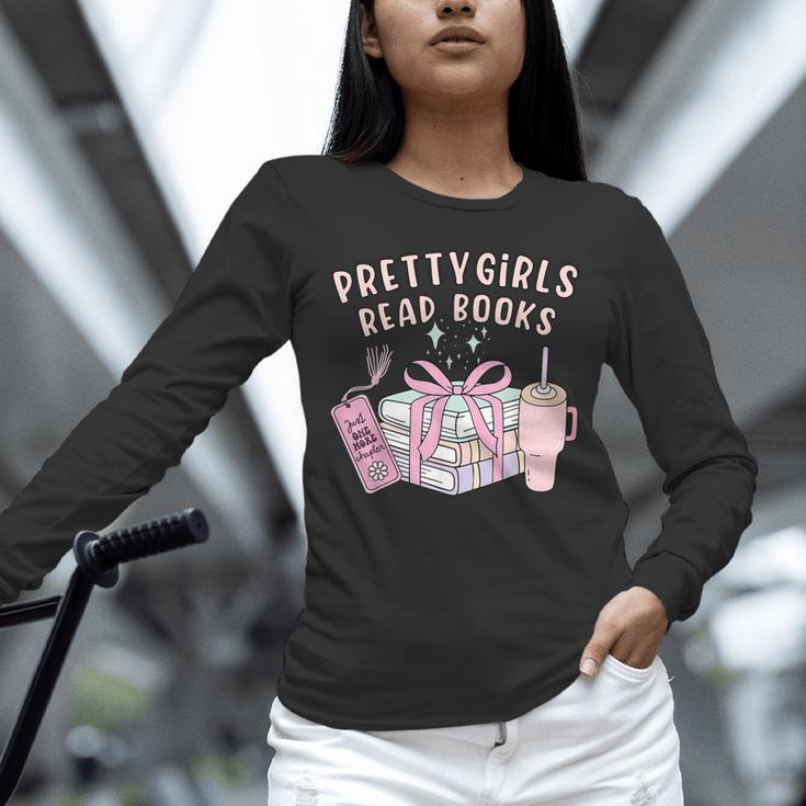 Book Lover's Pretty Girl's Read Books Unisex Long Sleeve T-Shirt