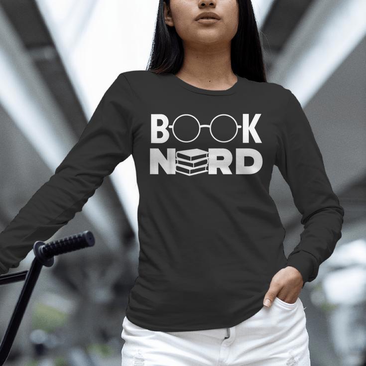 Book Nerd Book Club Bookworm Reading Lover Humor Unisex Long Sleeve T-Shirt