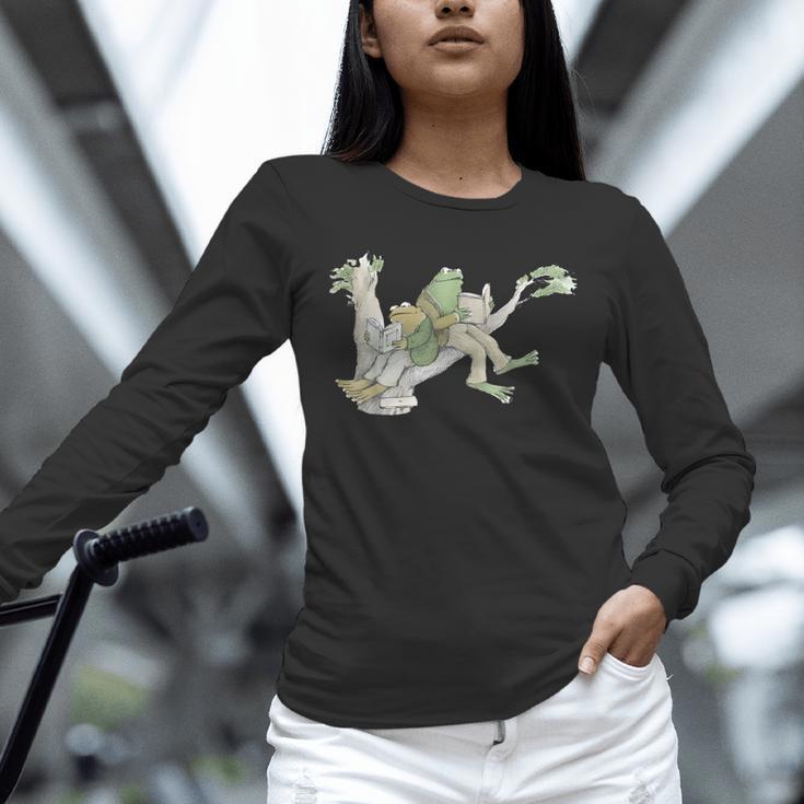 Book Shirt Frog Toad Vintage Book Frog Unisex Long Sleeve T-Shirt Book Shirt Frog Toad Vintage Book Frog Unisex Long Sleeve T-Shirt