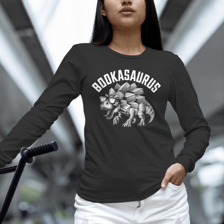 Book T-Rex Dino Bookworm Reading Book Dinosaur Unisex Long Sleeve T-Shirt Book T-Rex Dino Bookworm Reading Book Dinosaur Unisex Long Sleeve T-Shirt