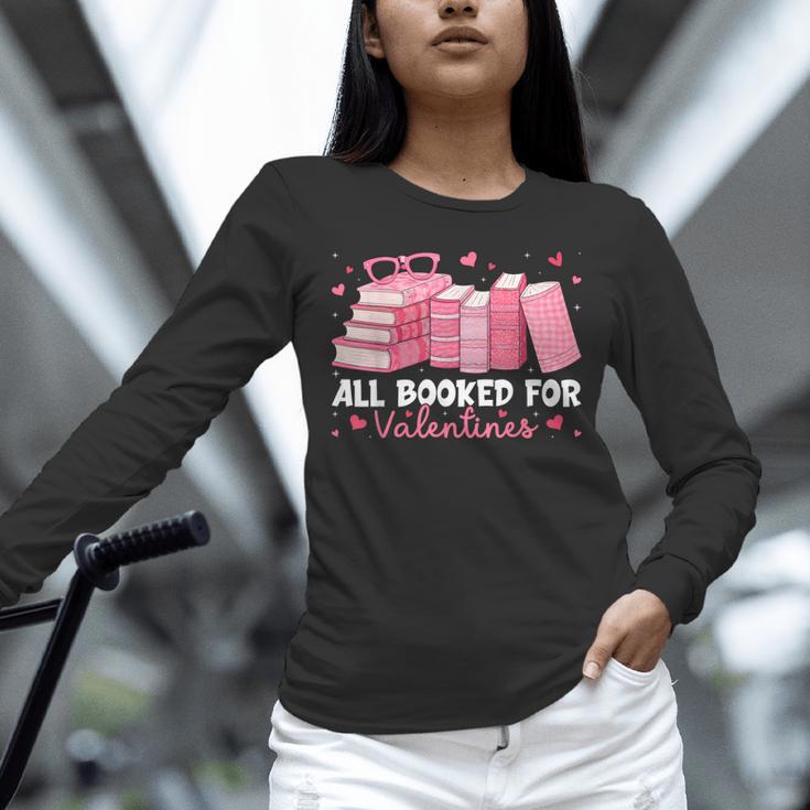 All Booked For Valentines Couple Bookworms Valentine’s Day Unisex Long Sleeve T-Shirt All Booked For Valentines Couple Bookworms Valentine’s Day Unisex Long Sleeve T-Shirt