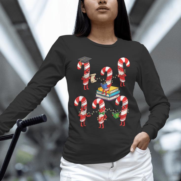 Bookmas Christmas Books Shirt Candy Cane Bookworm Unisex Long Sleeve T-Shirt Bookmas Christmas Books Shirt Candy Cane Bookworm Unisex Long Sleeve T-Shirt