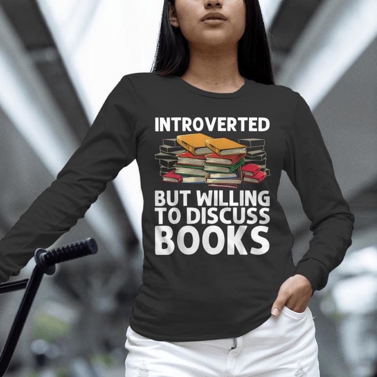 Bookworm Art For Men Women Book Reading Lover Bookish Unisex Long Sleeve T-Shirt