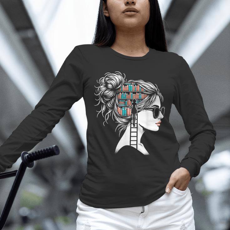 Bookworm Book Nerd Librarian Bookish Librarian Unisex Long Sleeve T-Shirt