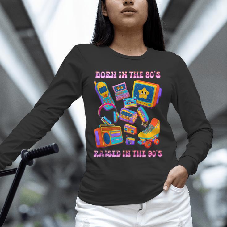 Born In The 80s Raised In The 90s Nostalgia Retro Memories Unisex Long Sleeve T-Shirt Born In The 80s Raised In The 90s Nostalgia Retro Memories Unisex Long Sleeve T-Shirt