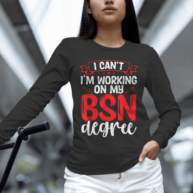 BSN Nurse Graduation Essentials BSN Nursing School Student Unisex Long Sleeve T-Shirt