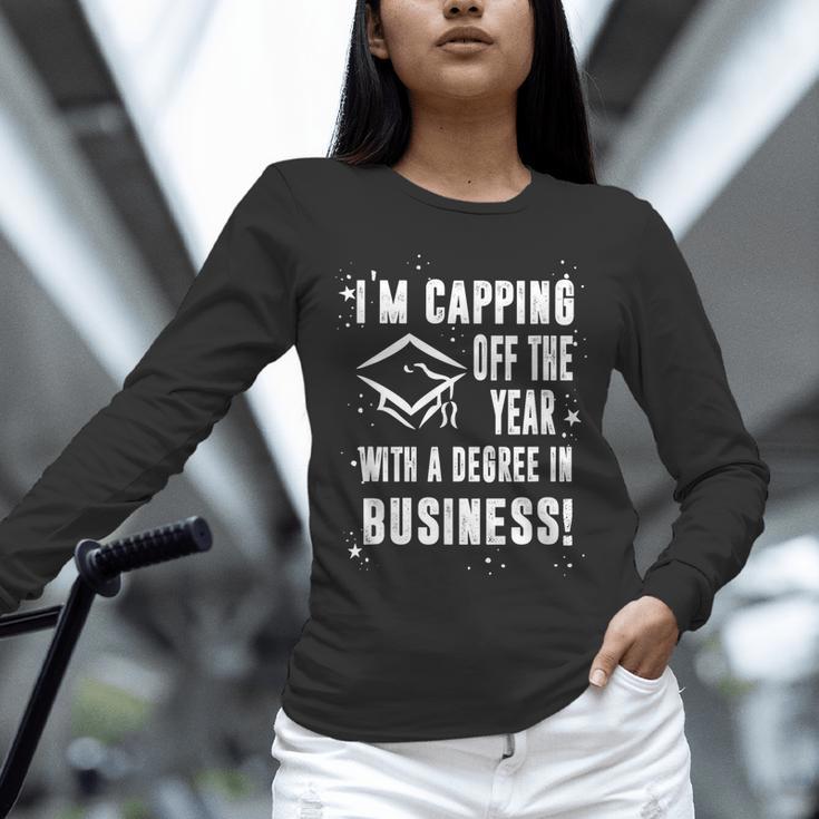 Business Graduate Shirt Graduation Tshirt Unisex Long Sleeve T-Shirt