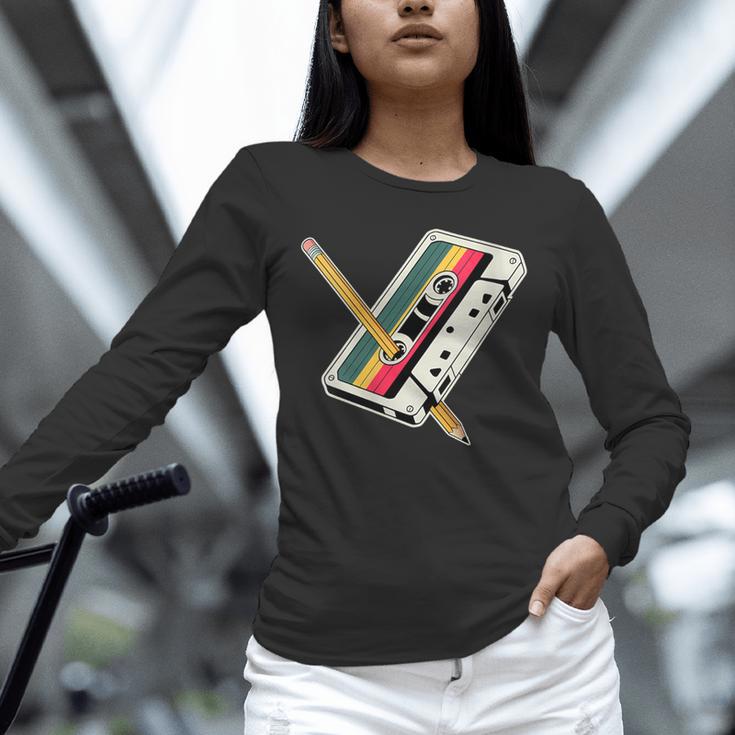 Cassette 90s Costume Party Nostalgia Unisex Long Sleeve T-Shirt