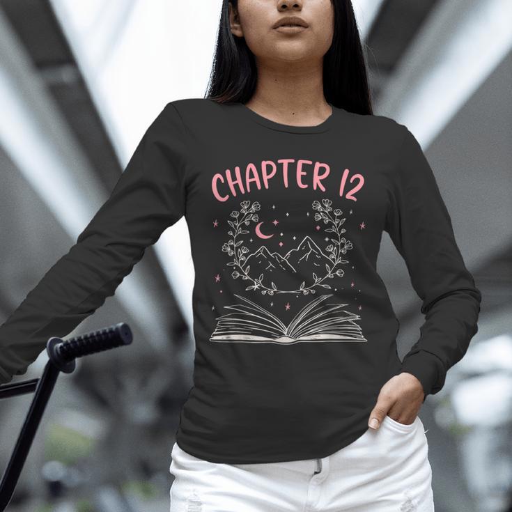 Chapter 12 Birthday Reading Book Lovers 12 Year Old Unisex Long Sleeve T-Shirt