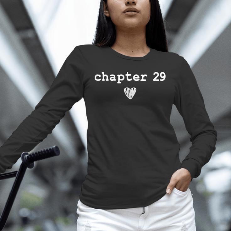 Chapter 29 Book Lovers Readers & Authors 29th Birthday Unisex Long Sleeve T-Shirt