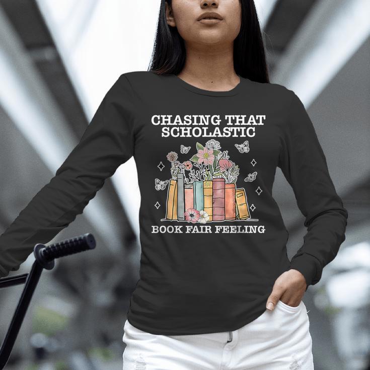Chasing That Scholastic Book Fair Feeling Apparel Unisex Long Sleeve T-Shirt