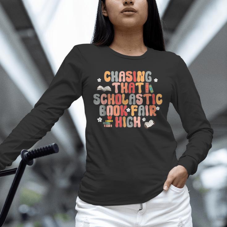 CHASING THAT SCHOLASTIC BOOK FAIR HIGH Unisex Long Sleeve T-Shirt