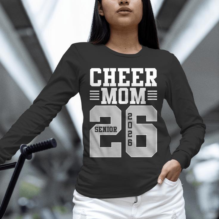 Cheer Mom Senior 2026 Cheerleaders Graduation Mother Unisex Long Sleeve T-Shirt